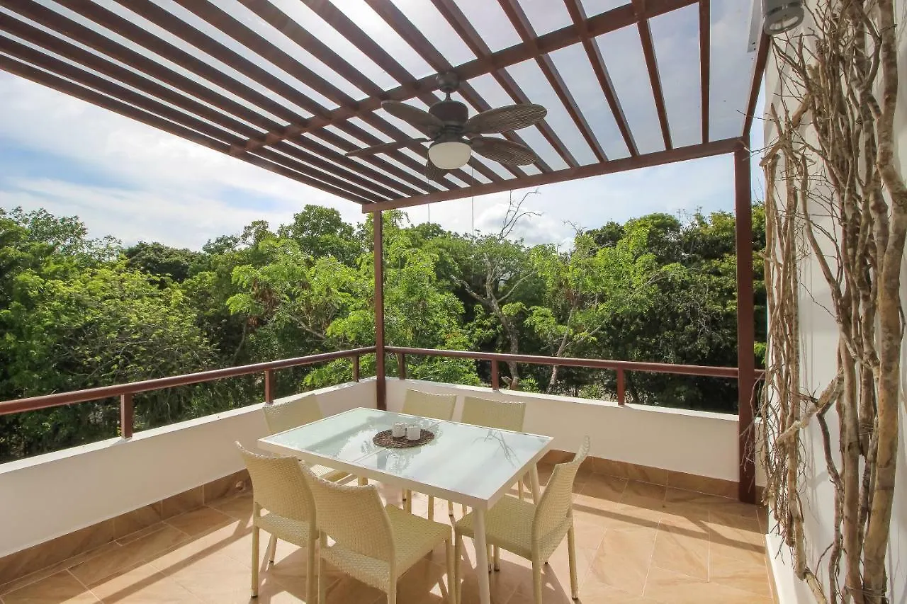 Penthouses With Private Rooftop & Hot Tub In Resort Grounds Akumal 0*,