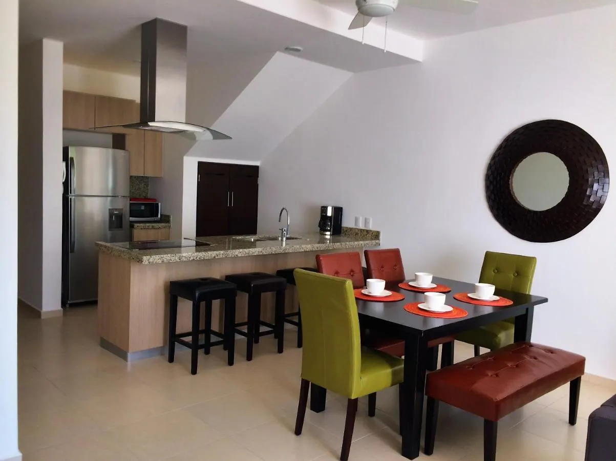 Penthouses With Private Rooftop & Hot Tub In Resort Grounds Akumal Meksyk